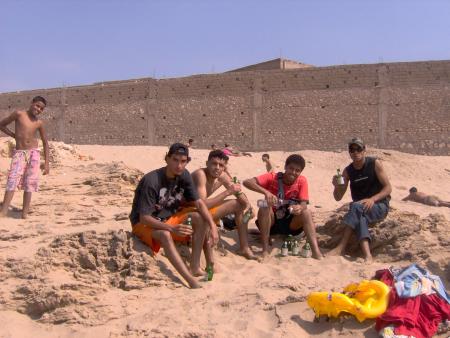 oulad l7ouma a la plage de issawira
